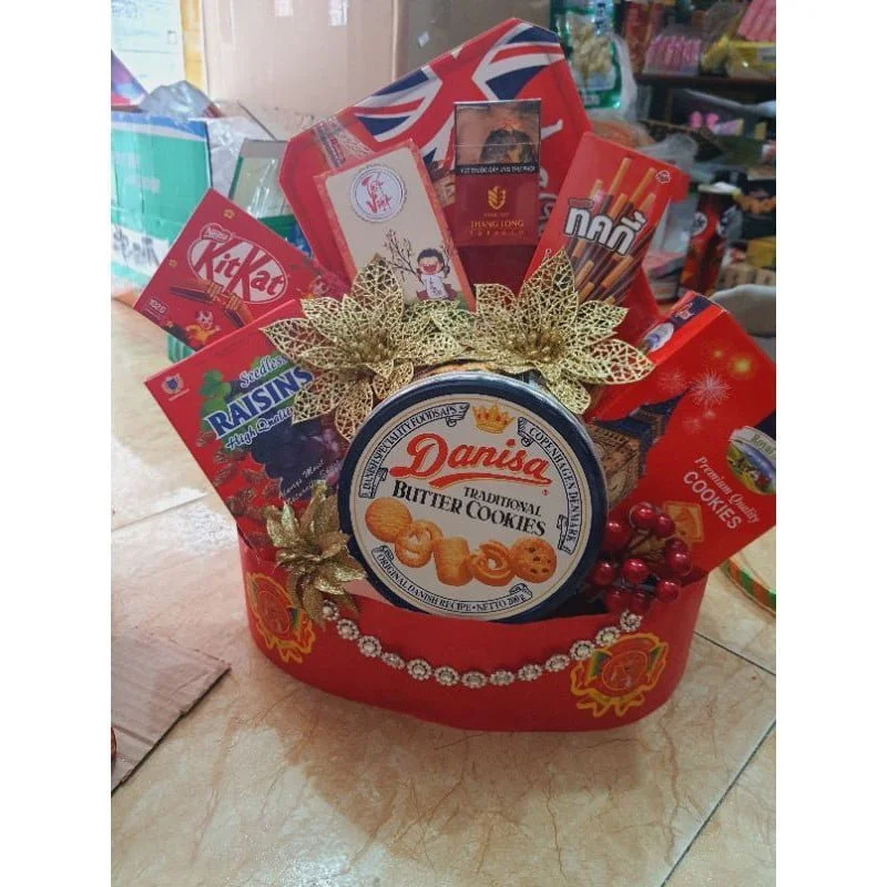 Gio qua tet Hanh Phuc ven toan Qua tet 2023 Ha Noi Quà tết 2024