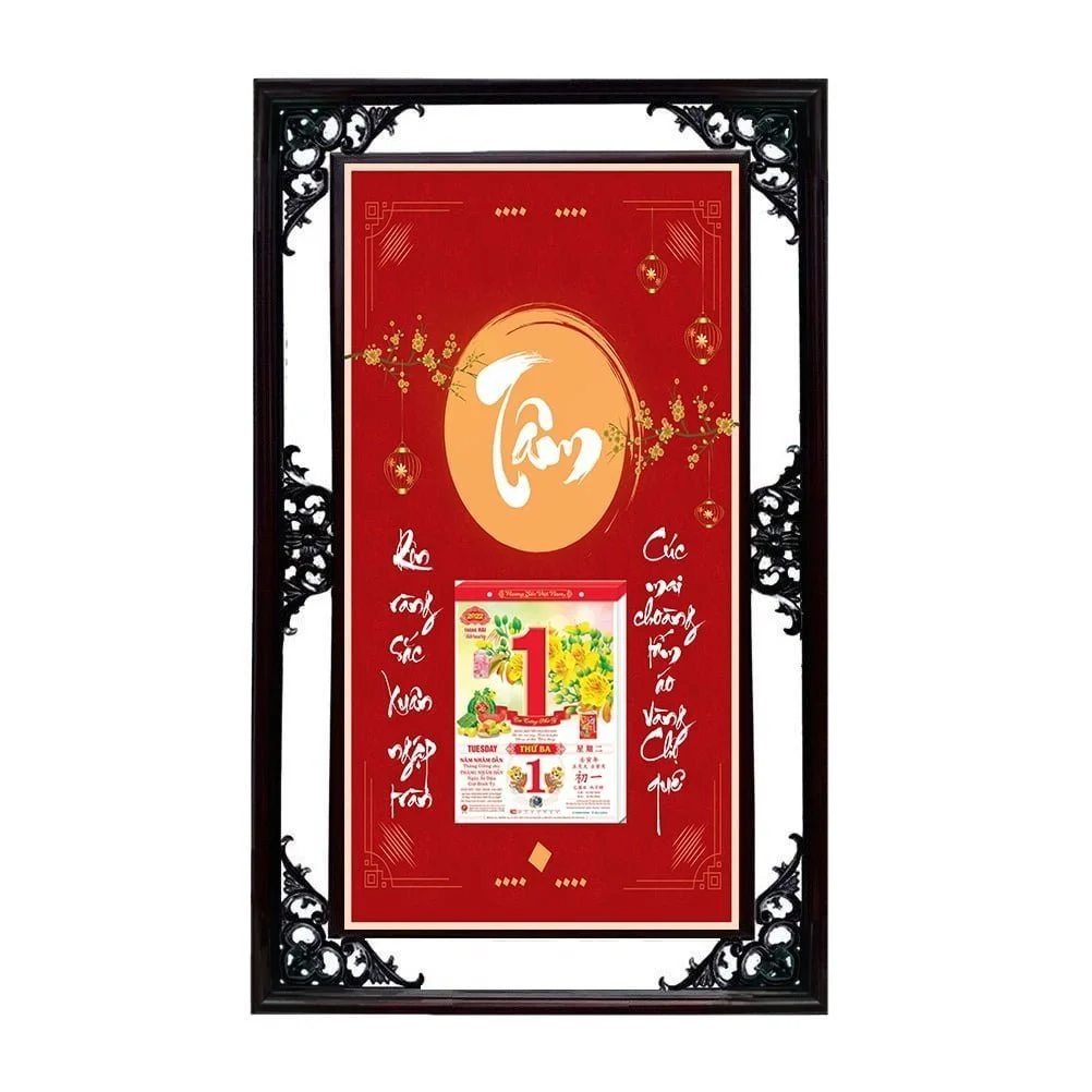 Lịch tết 2026,Lịch gỗ 3d tráng gương cao cấp, khung phù điêu nhựa composite KT 53X82CM gắn bloc siêu đẹp LGPD07 Quà tết 2024 Lich tet 2023Lich go 3d trang guong cao cap khung phu dieu nhua composite KT 53X82CM gan bloc sieu dep LGPD07 Quà tết 2024